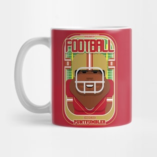 American Football Red and Gold - Enzone Puntfumbler - Hayes version Mug